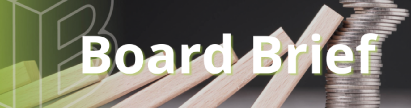 Board Brief header